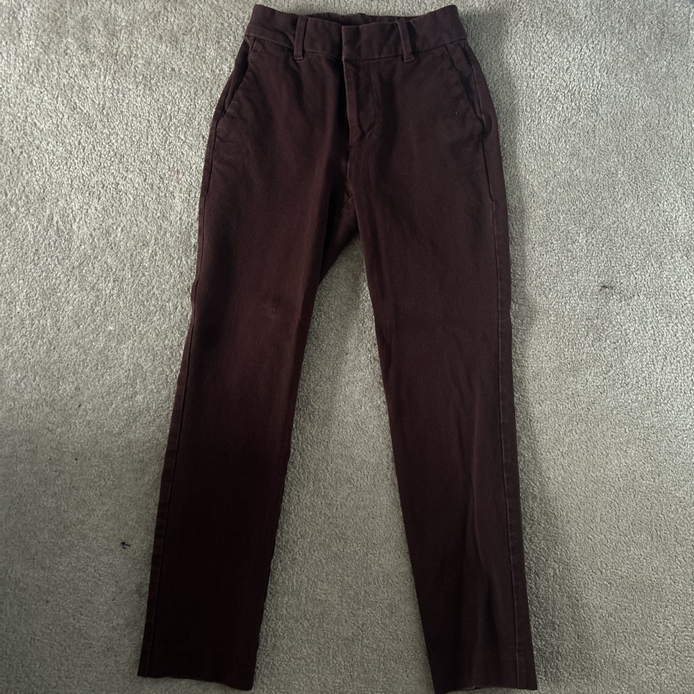 Gap 00 maroon dress pants